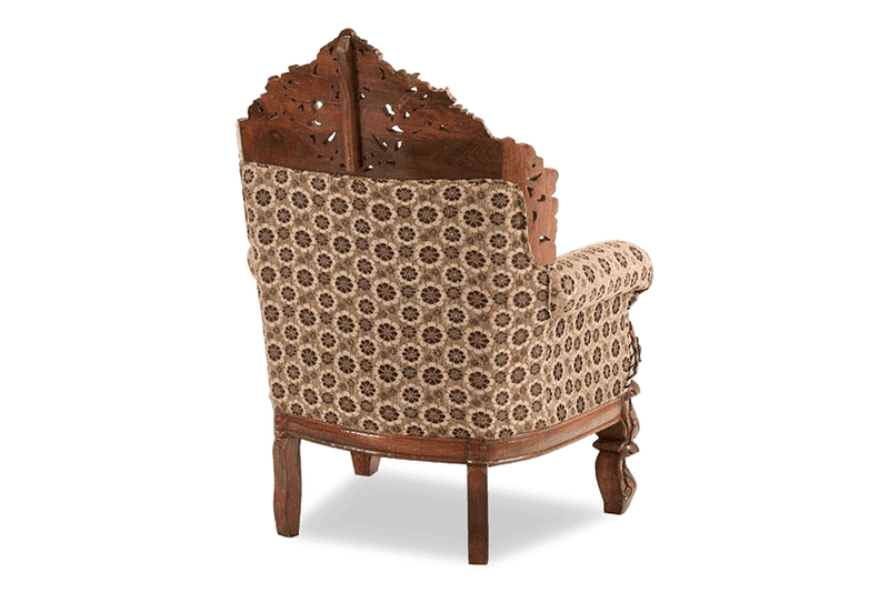 Solid Wood Czar Carved Sofa Set