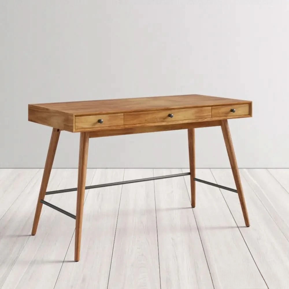 Wooden Bazar Premium Kids Foldable Study Table (Solid Wood Build)