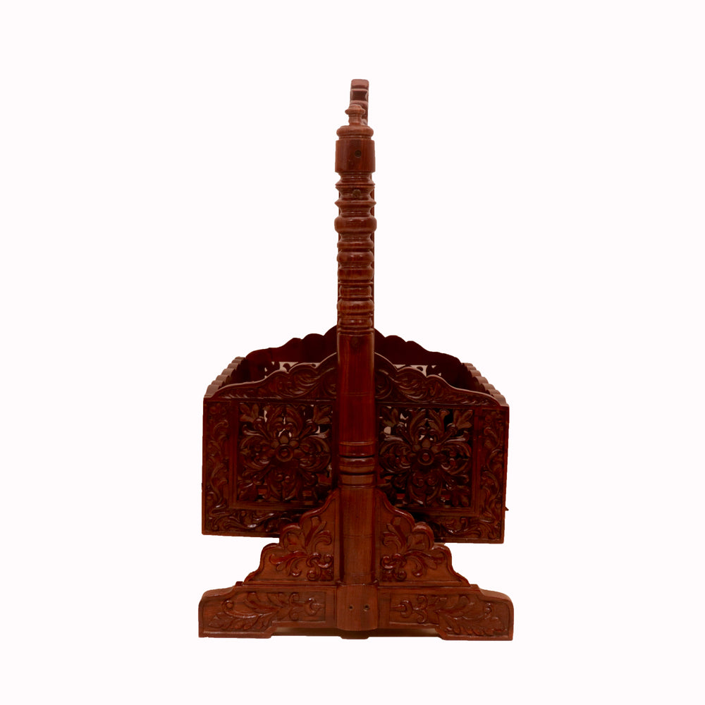 Royal Heritage Handcrafted Wooden Baby Cradle